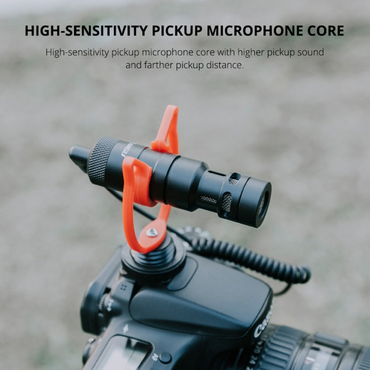 Microfono shotgun YELANGU MIC10 cardioide per DSLR e videocamere DV - immagine 10