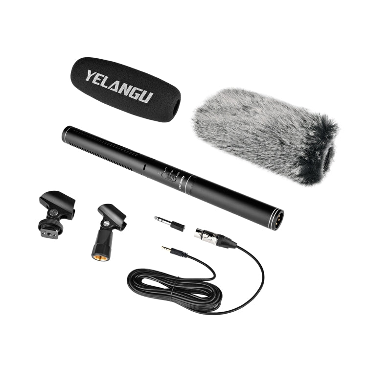 Microfono shotgun condensatore YELANGU per video