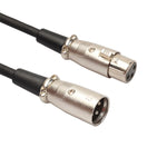Cavo per microfono XLR maschio a XLR femmina a 3 pin da 10 m, Length: 10m