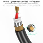Cavo per microfono XLR maschio a XLR femmina a 3 pin da 10 m, Length: 10m
