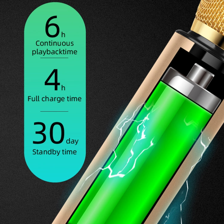 Microfono karaoke K3 Bluetooth 5.0 con audio stereo - immagine 8