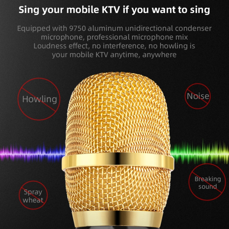 Microfono karaoke K3 Bluetooth 5.0 con audio stereo - immagine 9