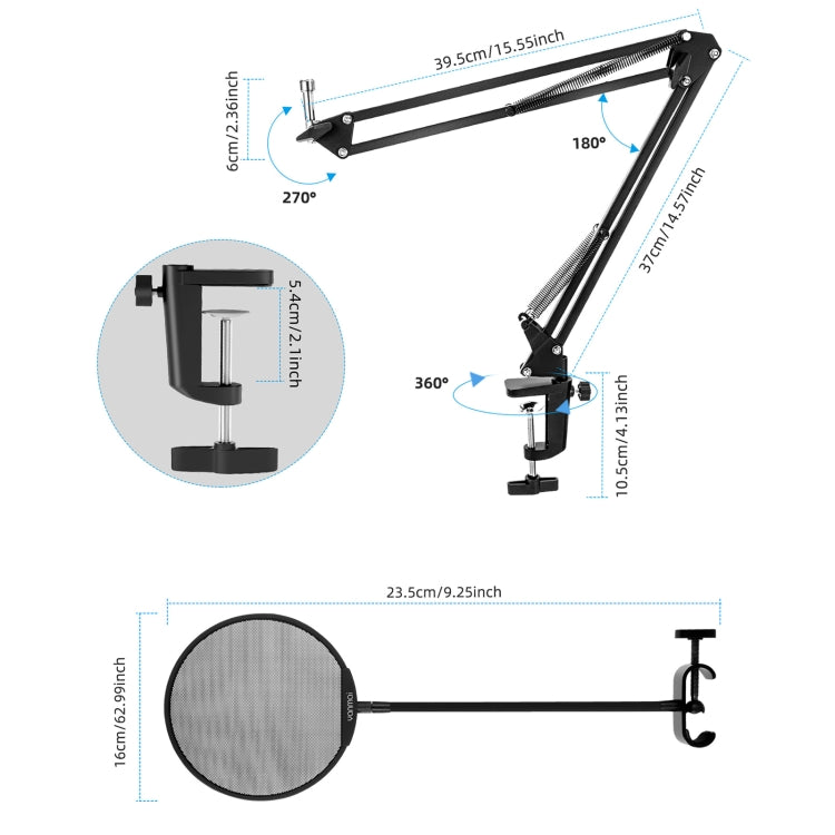 Microfono USB Yanmai X3 con regolazione indipendente del volume - immagine 3