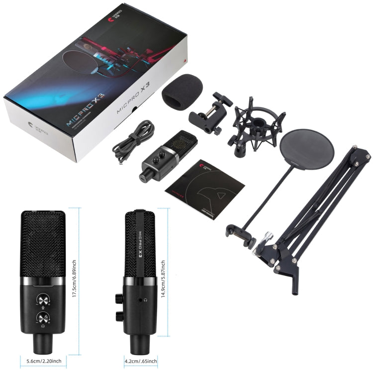 Microfono USB Yanmai X3 con regolazione indipendente del volume - immagine 4