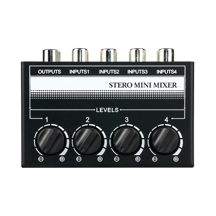 Mixer audio passivo stereo CX400 a 4 canali RCA - immagine 2