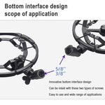 Staffa antiurto in metallo per microfono TEYUN T8 - immagine 4