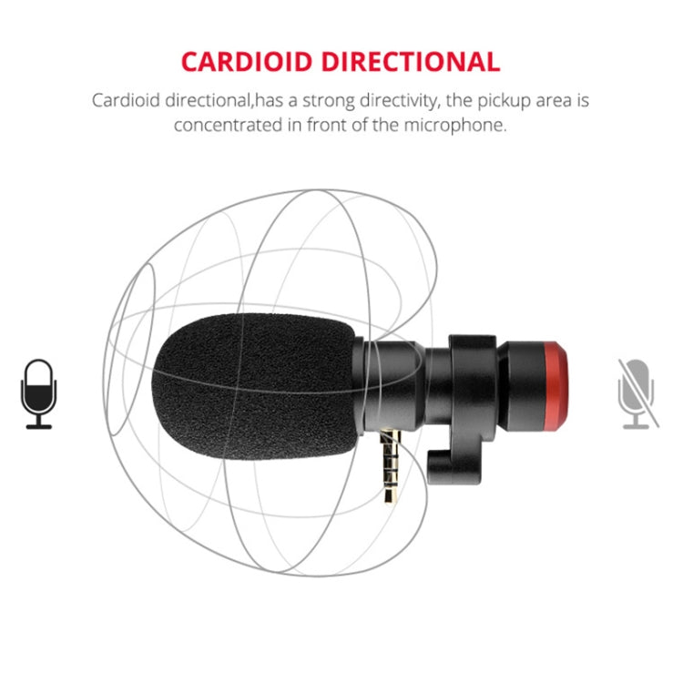YELANGU MIC06 Microfono direzionale per smartphone