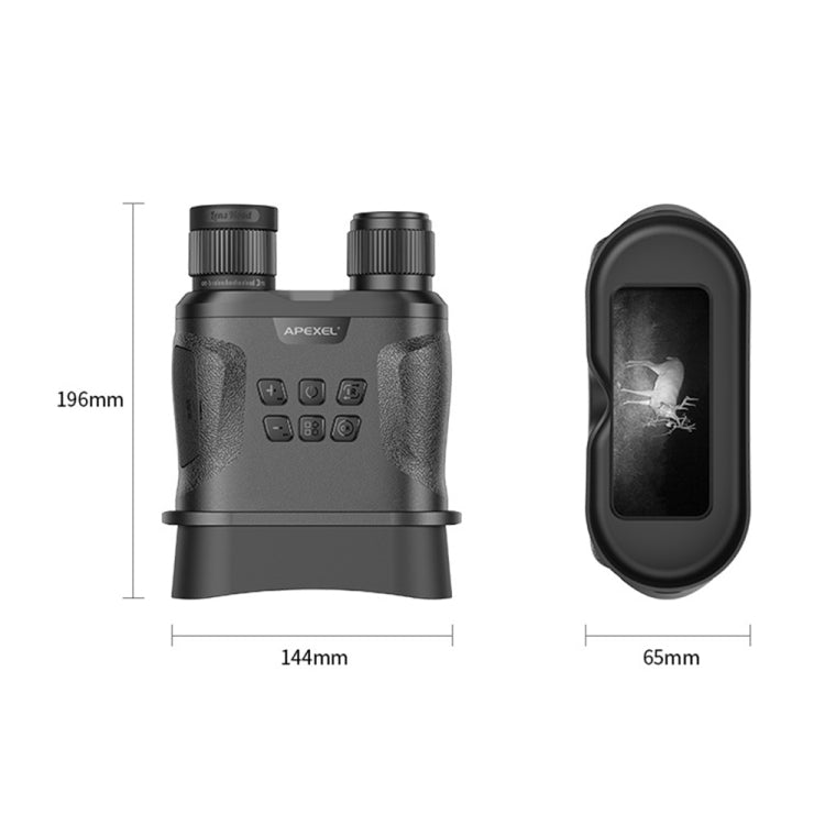 Binocolo visione notturna APEXEL 12x con infrarossi