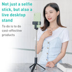Bastone selfie Bluetooth con treppiede integrato per smartphone - immagine 9