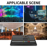 Mixer audio digitale XTUGA B1404FX a 14 canali
