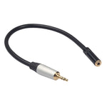 Cavo audio 3,5 mm maschio a femmina 0,3 m