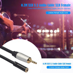 Cavo audio 3,5 mm maschio a femmina 0,3 m