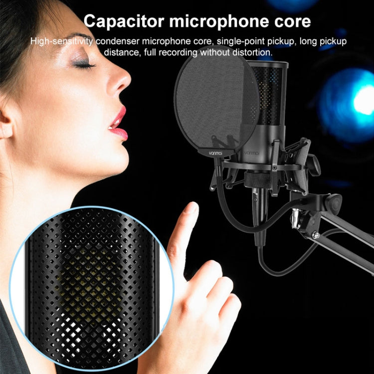 Microfono condensatore cardioide Yanmai X2 con cavo 3,5mm