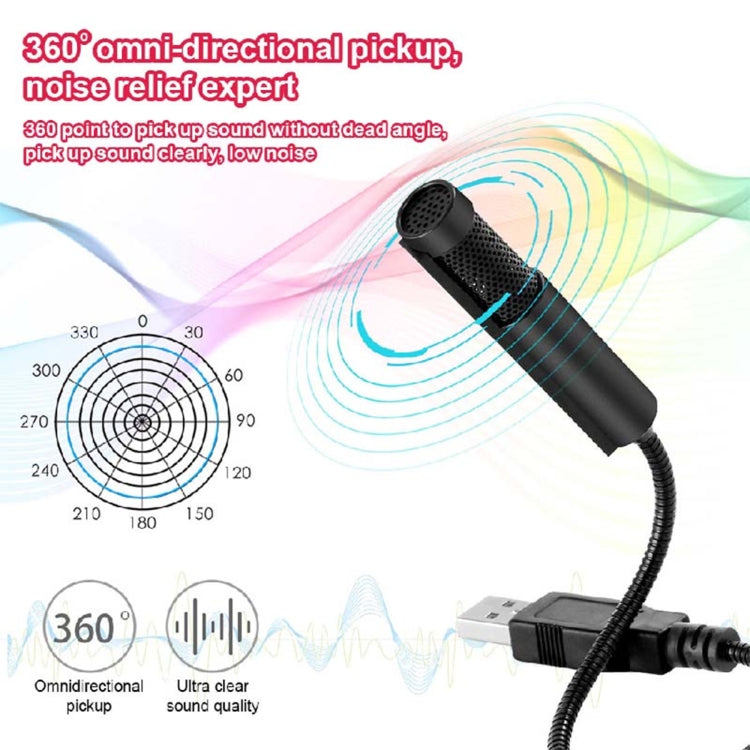 Microfono USB a condensatore stereo Yanmai SF-558 omnidirezionale - immagine 5