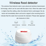 Rilevatore perdite d’acqua DY-SQ100B wireless con due sensori - immagine 8