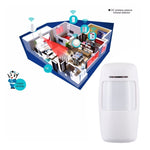 Rilevatore di movimento PIR wireless grandangolare 433 MHz - immagine 7