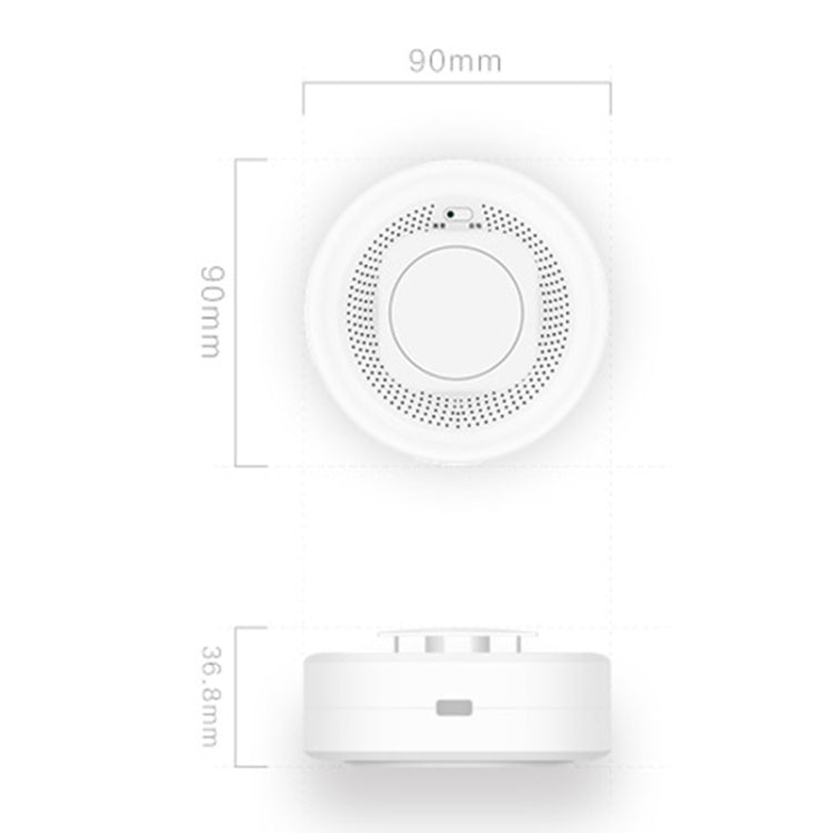Rilevatore di fumo Zigbee con allarme e controllo smartphone - immagine 2
