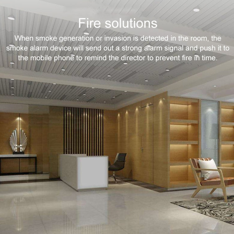 Rilevatore di fumo Zigbee con allarme e controllo smartphone - immagine 5