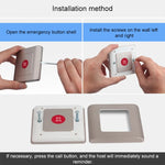 Set allarme WC wireless con pulsante di chiamata per disabili - immagine 8