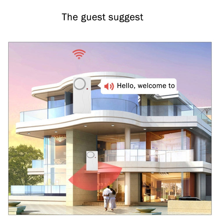 Sistema allarme casa FYD-1366 con telecomando e 2 sensori - immagine 10