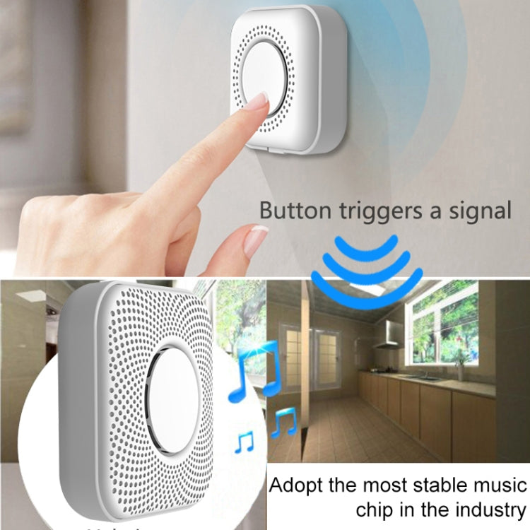 Campanello wireless PJ-16 con 36 suonerie e volume regolabile - immagine 10