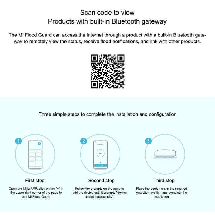 Protezione antiallagamento Bluetooth wireless Xiaomi
