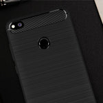 Custodia TPU protettiva Huawei P8 Lite 2017 fibra carbonio