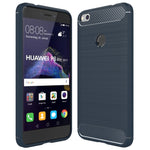 Custodia TPU protettiva Huawei P8 Lite 2017 fibra carbonio