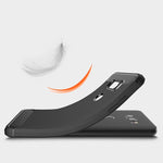 Custodia protettiva TPU per LG V30 con fibra di carbonio