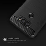 Custodia protettiva TPU per LG V30 con fibra di carbonio