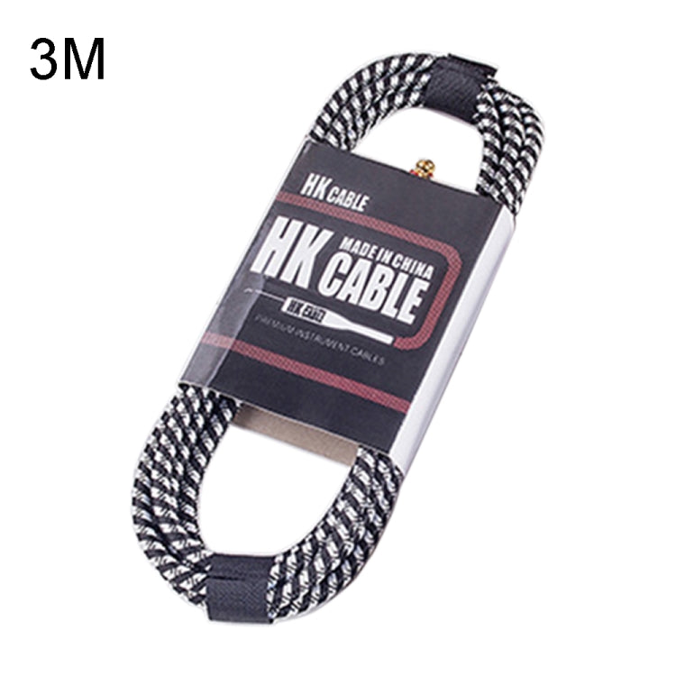 Cavo audio da 3 m per chitarra e basso con riduzione rumore