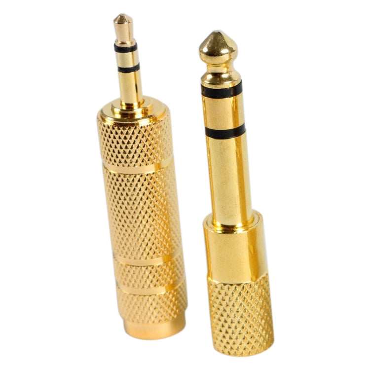 Set adattatori audio stereo 6,35 mm a 3,5 mm 2 in 1