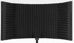 Pannello fonoassorbente per microfoni 5 scomparti MIC132