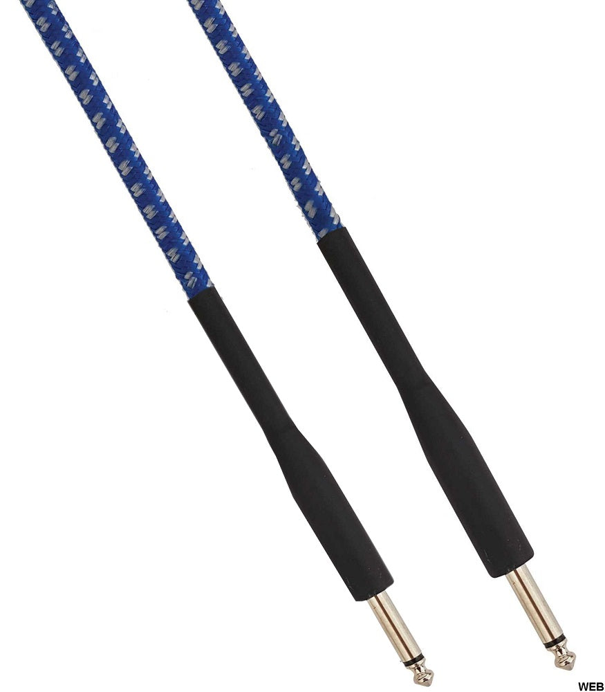 Cavo audio Jack maschio-maschio Mono 6.3mm 5m blu