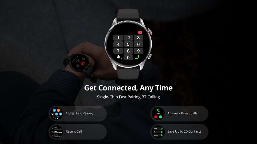 Smartwatch Riversong Motive 6C Pro grigio siderale 6975222042135 GSM176015 MOB1070