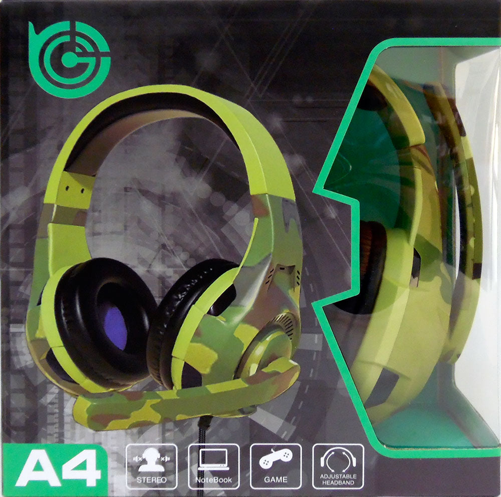 Cuffie gaming con microfono Tucci A4 - Colore camouflage 6971355100049 697135510004 MOB1100