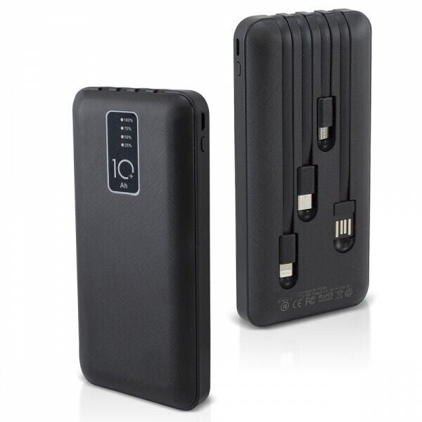 Powerbank 8800mAh nero USB/microUSB/type C/Lightning LE-314 6920160003144 MOB1108
