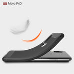 Custodia TPU fibra di carbonio per Motorola P40