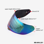 Visiera casco moto integrale per AGV K3-SV K5