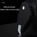 Zaino morbido impermeabile per casco da moto 52x35x8 cm