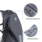 Zaino morbido impermeabile per casco da moto 52x35x8 cm