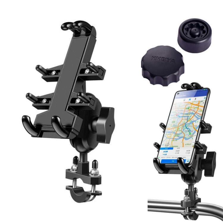 Supporto manubrio moto in alluminio per smartphone
