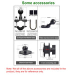 Supporto manubrio moto in alluminio per smartphone
