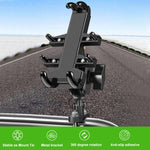 Supporto manubrio moto in alluminio per smartphone