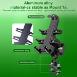 Supporto manubrio moto in alluminio per smartphone