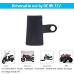 Adattatore USB impermeabile 5V 1.2A per veicoli 8-32V