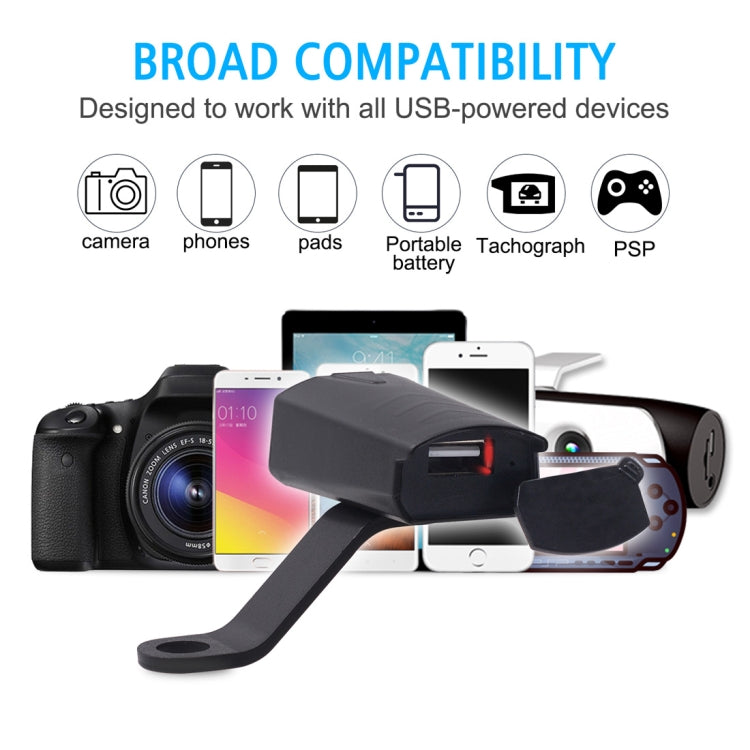 Adattatore USB impermeabile 5V 1.2A per veicoli 8-32V