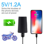 Adattatore USB impermeabile 5V 1.2A per veicoli 8-32V