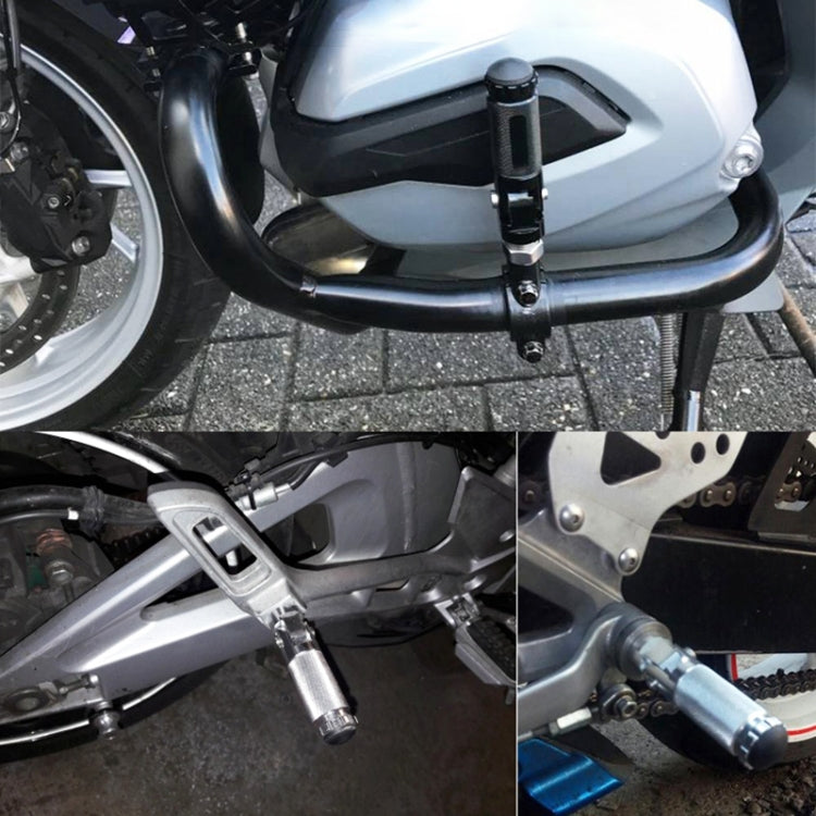 Pedane pieghevoli universali per moto con bulloni 8 mm