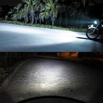 Faro LED moto PX15D 12V 7,4W 24 LED SMD-3030 bianco